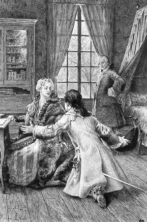 Retour de Rousseau aux Charmettes