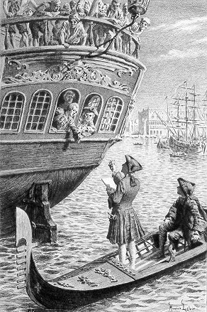 Rousseau verbalisant  Venise