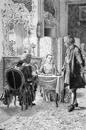 Grimm et Rousseau chez Mme d'Epinay